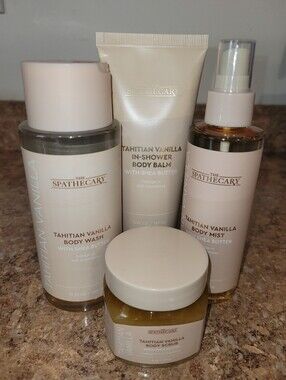 SpaThecary Tahitian Vanilla 4 Piece Body Set